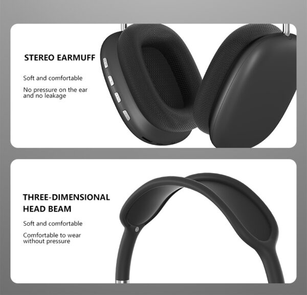 Three dimensional headbeam and stereo earmuff