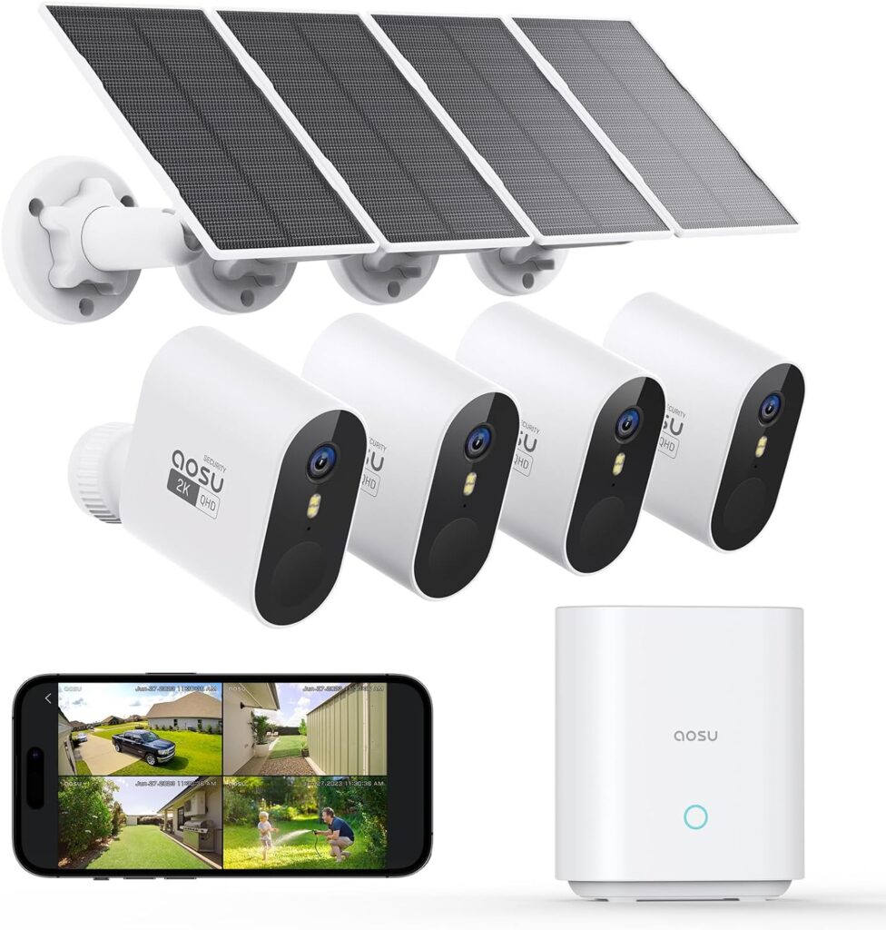 Amazon trending Products - Solar Security Outdoor Cameras